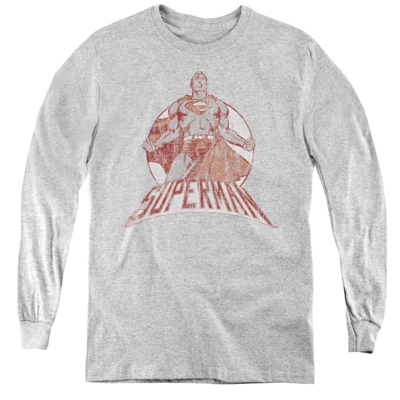 Superman - Super Bad - Youth Long Sleeve Shirt - Small