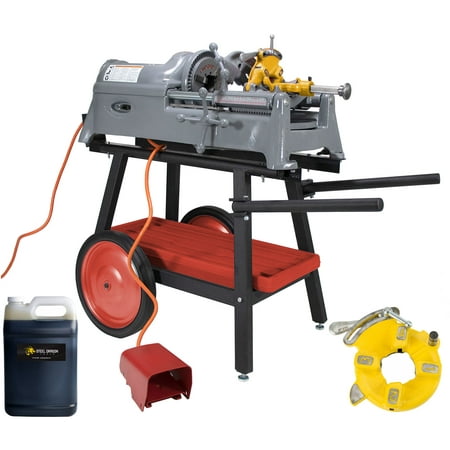 

Used RIDGID® 535 V1 Pipe Threader with Steel Dragon Tools® Accessories