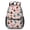 Dinosaur and Volcano, variant on Dinosaur and Volcano Pink Pattern 17" School Backpacks for Teens,Waterproof Oxford Fabric,S-Shape Padded Straps for School,Travel,Hiking,Camping