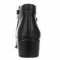 thumbnail image 5 of Womens Aerosoles Mythology Double Zipper Ankle Boots, Black, 5 of 6