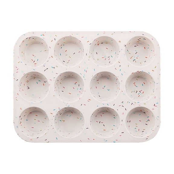 Silicone Muffin Pan - Nonstick Cupcake Pan Cupcake Pans Non-stick Muffin Tray Mold Easy Releas Silicone Mold for Baking