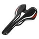 thumbnail image 2 of Sillín de bicicleta, negro Fibra de carbono completa Brillante Ultraligero Bicicleta de monta?a de carretera al aire libre Bicicleta Sillín de ciclismo hueco Cojín de asiento(28*15*6cm-Negro brillante Amonsee No, 2 of 6