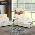 thumbnail image 4 of Ainehome 2 Pieces Faux Leather Reclining Configurable Living Room Set, 4 of 5