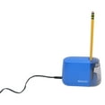 WESTCOTT Ipoint Duo Pencil Sharpener, Blue, New, Heavy Duty, Dual