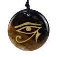thumbnail image 5 of Collar colgante de ojo de egipcio Yuyangstore amarillo, 5 of 5