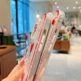 thumbnail image 5 of INS Style Love Heart Clear Phone case for iPhone 13 Pro Max 6.7 inches 5g Cute Side Small Pattern Compatible for Women Girls Soft Silicone Shockproof Cover Bumper, 5 of 5