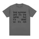 thumbnail image 1 of Camiseta de Brat Summer y el mismo álbum para hombre y mujer, estilo Harajuku, de algodón, informal, acogedora y de gran tamaño., 1 of 7