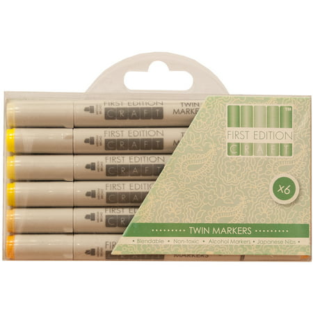 First Edition Markers-Yellows