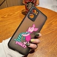 thumbnail image 3 of Matte Phone Case for OPPO RENO 8 8T 7Z 7 6Z 6 5 4 3 PRO PLUS 4G 5G Hard Case Funda Coque Capa Shell Cover Cute Pink Piglet Anime, 3 of 5