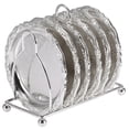 thumbnail image 1 of Yuarrent Juego de posavasos Retro de 7 Uds para taza de café, juego de posavasos de Metal con aislamiento térmico, juego de posavasos con soporte para Cocina y Comedor No.1 Yuarrent HA026582-01, 1 of 1