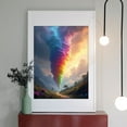 thumbnail image 2 of Diamond Art Kit for Adults, Rainbow Cloud Lightning Print No.45 Diamond Painting for Adults Beginners, 5D DIY Diamond Art Painting Kits, Colorful Diamond Painting Craft for Home Decor 12x16, 2 of 7