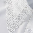 thumbnail image 4 of Ywmsfl Adjustable Peplum Neckpiece For Shirt Dress Stylish Layering Accessory Lightweight False Collar Comfortable Design, 4 of 16
