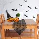 thumbnail image 5 of Decoraciones de mesa de Halloween, camino de mesa festivo con paquete de 12 murciélagos 3D,decoración de fiesta de Halloween en interiores - 13 x 72 pulgadas, 5 of 5