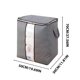 thumbnail image 3 of Xihbxyly Bolsa de Almacenamiento Visual, Organizador de 3 Piezas de Tela No Tejida para Colchas, Solución para Guardar Ropa a Prueba de Polvo, Diseño Plegable Práctico, para Ordenar El Hogar, Ideal p, 3 of 3