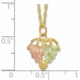 thumbnail image 4 of 10K Yellow Gold Tri-Color Black Hills Necklace (18 X 12.55) Made In United States 10bh695-18, 4 of 6