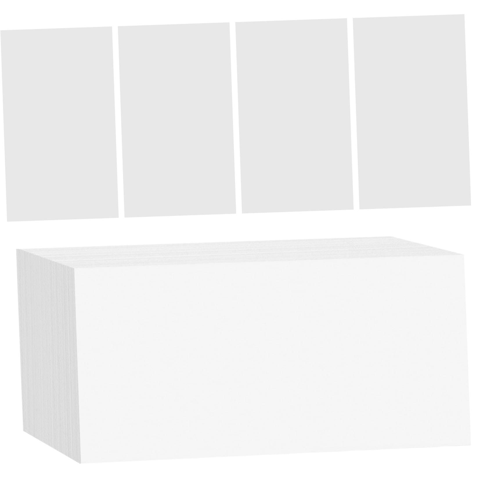 HONMEET White Thick Printing Paper 500 Sheets for Accounting, Bookkeeping, Office Use, Compatible with Inkjet Printers