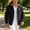 #0093-Black, variant on Men’s Lightweight Windbreaker Jacket Hooded Zip Up Outdoor Casual Coat with Drawstring Adjustable Cuffs for Spring Fall Hiking