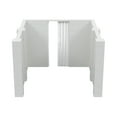 thumbnail image 3 of EverBlock 10’ x 10’ x 7’ U-Shaped Room Kit | 3’ x 7’ Doorway | Modular Building Blocks | Wall System Display | Room Divider & Partition | Easy to Connect & Reuse | Indoor & Outdoor Use, 3 of 7
