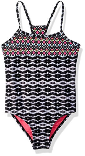 Limited Too Big Girls Printed 1pc Swimsuit 