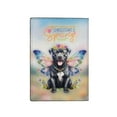 thumbnail image 2 of Welcome Spring Fairy Pitbull in Flower Meadow Travel Passport Wallet Terrier Dog Lover PU Leather Passport Holder Cover - 13002, 2 of 5