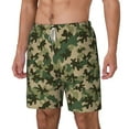 thumbnail image 2 of Uemuo Camouflag Pattern Mens Swim Trunks Quick Dry Board Shorts with Mesh Lining, Stretch Beach Shorts Quick Dry No-Chafing Board Shorts-Medium, 2 of 9