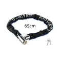 Chain Lock Bike Lock Heavy Duty Cut Resistance Chain Lock With 2 Keys