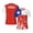 1, variant on Exclusive design Chile Flag Grain 3D Printed Men For Running Bike Soccer Tennis Fitness Sports tshirt Mesh Fans Short T-shirt