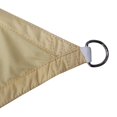 thumbnail image 4 of Triangle Sun Shade Sail Curved   Canopy Sails Permeable for Patio Garden Yard Deck Pergola, 4 of 7