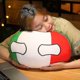 thumbnail image 2 of 10-30 cm lindo Polonia bola peluche suave Anime país bola felpa almohada Cosplay bandera de los niños regalo mejor regalo, 2 of 3