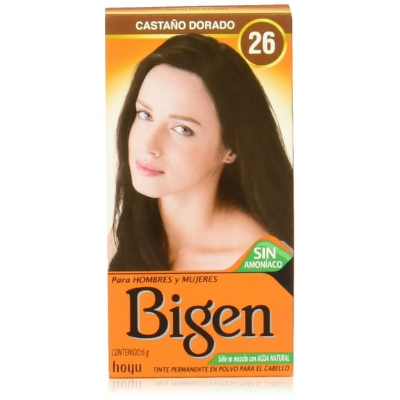 Tintes Bigen Castaño Dorado Pack de 12 multicolor