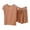 Khaki, variant on cfhntfmh Lounge Sets for Women 2 Piece Cap Sleeve Pajamas Short Sets with Drawstring Shorts Comfy Pjs Lounge Set Sleepwear