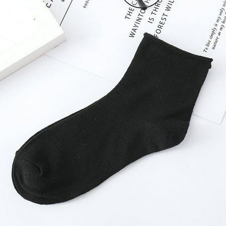 

3 Pairs Socks for Women 1Pair Unisex Comfortable Pure Color Cotton Sock Slippers Long Socks Womens Socks