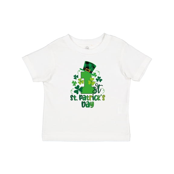 Inktastic Babys 1st St Patricks Day Irish Shamrock Boys or Girls Baby T-Shirt