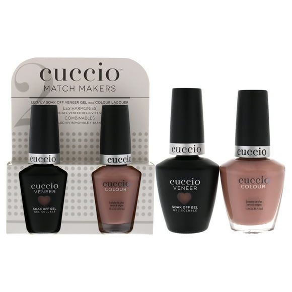 Esmalte de Uñas Gel Cuccio Colour Empapa de la Chapa 0.44oz Semi Sweet On You 2 Pc