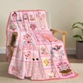 thumbnail image 6 of Pig Blanket Lightweight Soft Flannel Fleece Throw Blankets for Couch Bed Sofa Practical Gifts X-Small (40"X30"), 6 of 6