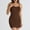 Coffee, variant on ZZwxWA Womens Body Shaper Short Sleepshirts Adjustable Spaghetti Strap Belly Control Full Slip Shapewear Under Dress