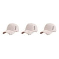 thumbnail image 4 of Decodeary Stay Stylish With Adjustable Ring Baseball Cap Any Occasion Cap With Rings Hat On Or Off Duty Match Style Party Pink 3Set, 4 of 6