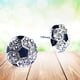 thumbnail image 2 of Pendientes de fútbol, elegantes pendientes de cristal, joyería para mujeres y niñas., 2 of 6