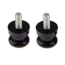 SPRING PARK 2Pcs Universal M8 Aluminum Alloy Motorcycle Swingarm Spool Paddock Stand Bobbins