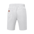 thumbnail image 6 of Nkmbld Mens Cargo Shorts Linen Relaxed Drawstring Shorts with Elastic Waistband Summer Casual Work Shorts, 6 of 8