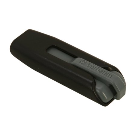 UPC: 0023942491736 | Verbatim 32GB Store  n  Go V3 USB 3.0 Flash Drive  Black/Gray Model 49173