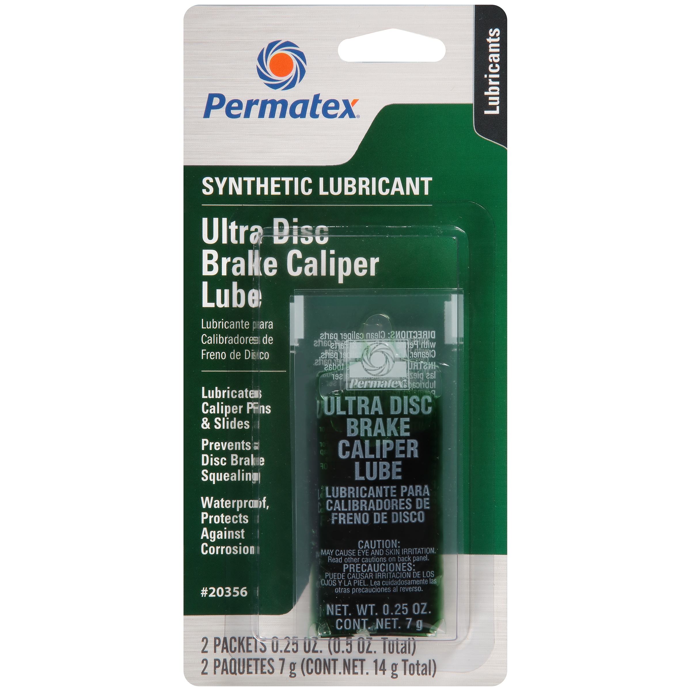 Permatex® 20356 Ultra Disc Brake Caliper Lube Synthetic Lubricant 14g