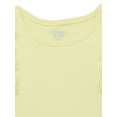 thumbnail image 3 of Garanimals Toddler Girl Ruffle Sleeve Rib Top, Sizes 18M-5T, 3 of 3