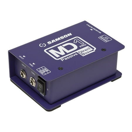 Samson S-Max MD1 Professional Passive Mono Direct DI Box