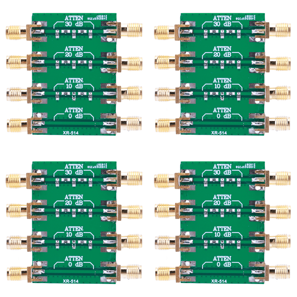 Atenuador fijo RF SMA placa módulo atenuador fijo RF doble DC-4.0GHz ...