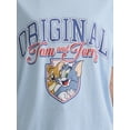 thumbnail image 4 of Tom and Jerry Women’s Graphic Tee with Short Sleeves, Sizes XXS-XXL, 4 of 5