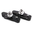 thumbnail image 3 of Plaquettes de Frein de Bicyclette Rouges Chaussures de Plaquette de Frein Alliage d'Aluminium Caoutchouc 2 Pcs Chaussures de Frein de Route en Alliage d'Aluminium Style Tiroir Plaquettes de Frein Pourred, 3 of 3