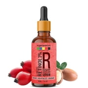 Organix Mantra Retinol Serum 3% for face with Vitamin E, Hyaluronic Acid, Moroccan Argan Oil, Rosehip Oil, 30ML