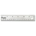 thumbnail image 3 of Stainless Steel Office Ruler With Non Slip Cork Base, Standard/metric, 12" Long | Bundle of 10 Each, 3 of 6