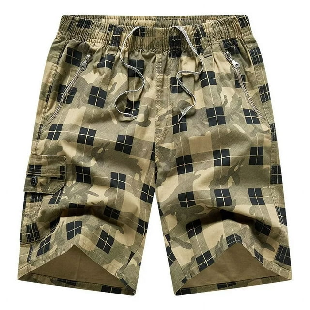 Short Bermuda Hombre Moda Casual Playa Gabardina